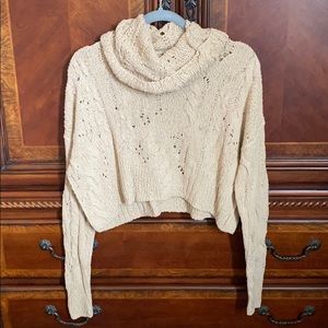 Free People Crop Sweater Brand New